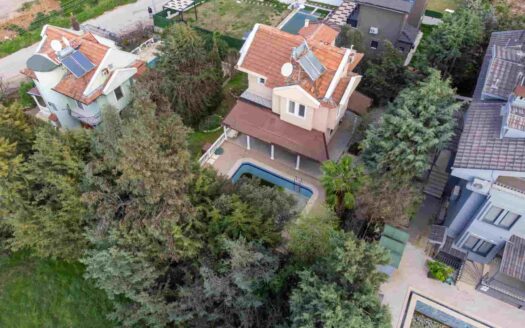 FETHİYE OVACIK’TA TURİZM BELGELİ, MÜSTAKİL HAVUZLU SATILIK VİLLA