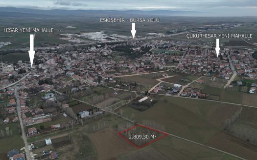 ÇUKURHİSAR YENİ MH’DE 2.809m² KONUT İMARLI ARSA