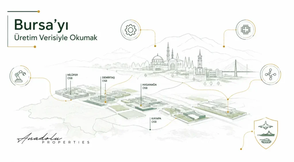 BURSA SAVUNMA SANAYİİ VE GAYRİMENKUL ANALİZİ: ÜRETİM GÜCÜ YATIRIM HARİTASINI NASIL ETKİLEYEBİLİR?