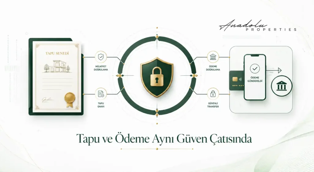 GÜVENLİ ÖDEME SİSTEMİ 1 EKİM 2026’DA ZORUNLU HALE GELİYOR: TAŞINMAZ SATIŞLARINDA GÜVENİN YENİ STANDARDI