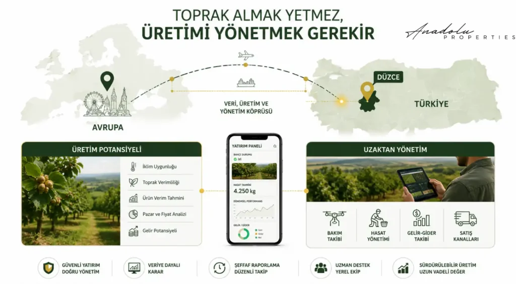 DÜZCE’DEN AVRUPA’YA 5.981 TON FINDIK İHRACATI: TARIM ARAZİLERİ GELECEĞİN ÜRETİM SERMAYESİ Mİ?