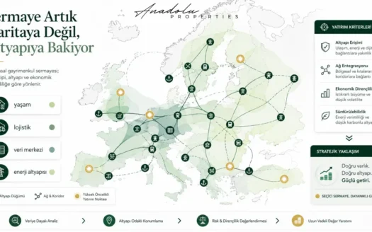 AVRUPA GAYRİMENKUL YATIRIMLARINDA YENİ DÖNEM: KURUMSAL SERMAYE 2026’DA NEYE BAKIYOR?