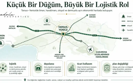 MERSİN–ADANA–OSMANİYE–GAZİANTEP HIZLI TREN KORİDORU: YENİ SANAYİ VE LOJİSTİK HARİTASI NEREDE ŞEKİLLENİYOR?