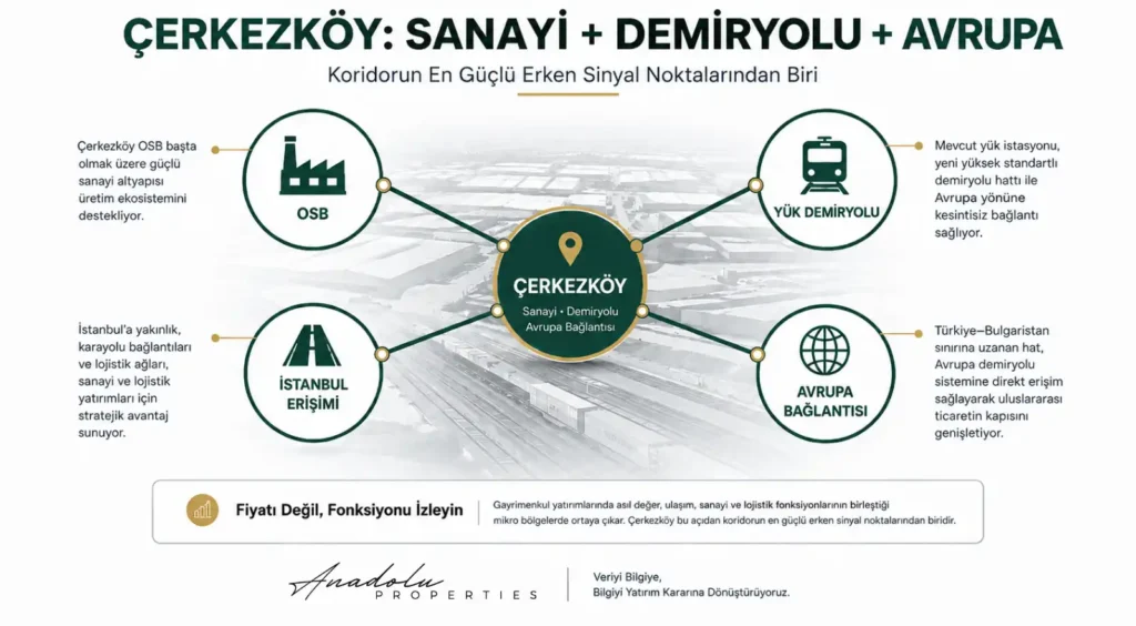 HALKALI–KAPIKULE HIZLI TREN HATTI: TRAKYA’DA GAYRİMENKUL, SANAYİ VE LOJİSTİK YATIRIMININ YENİ SINIRI NEREDE?
