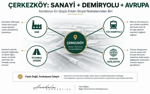 HALKALI–KAPIKULE HIZLI TREN HATTI: TRAKYA’DA GAYRİMENKUL, SANAYİ VE LOJİSTİK YATIRIMININ YENİ SINIRI NEREDE?