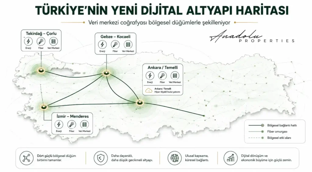 GELECEĞİN YATIRIM HARİTASI | #02 YAPAY ZEKÂNIN ARSAYA İHTİYACI VAR: TÜRKİYE’DE VERİ MERKEZLERİNİN YENİ COĞRAFYASI NEREDE OLUŞABİLİR?