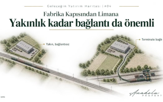 Geleceğin Yatırım Haritası | #04 FABRİKA KAPISINDAN LİMANA SANAYİ ARSASINDA DEMİRYOLUNA BAĞLANABİLİRLİK