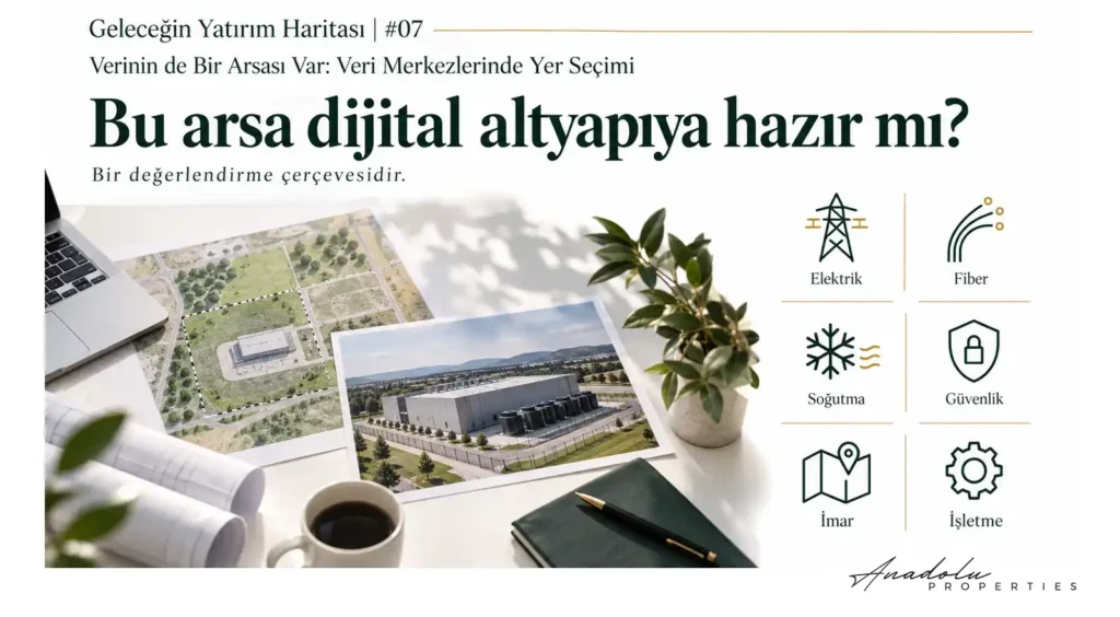 Geleceğin Yatırım Haritası | #07 VERİNİN DE BİR ARSASI VAR: VERİ MERKEZLERİNDE YER SEÇİMİ